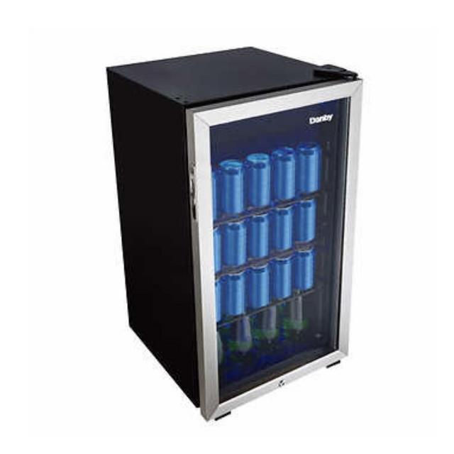 Drink fridge for game room