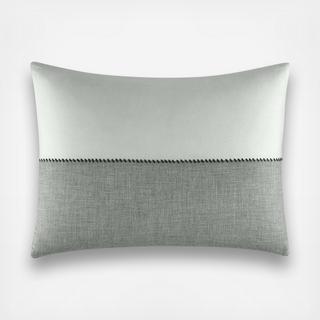 Degrade Woven Dual Color Decorative Pillow