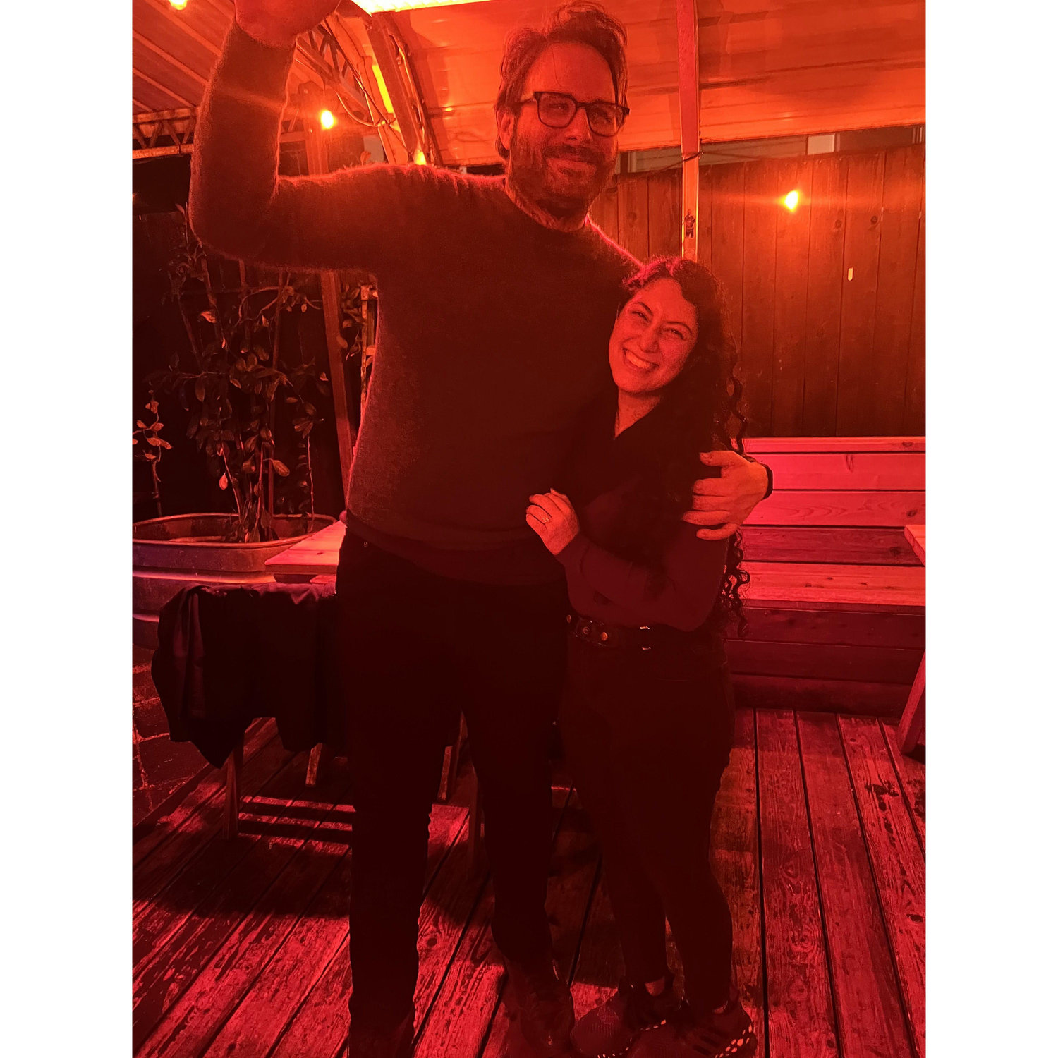 She said yes!