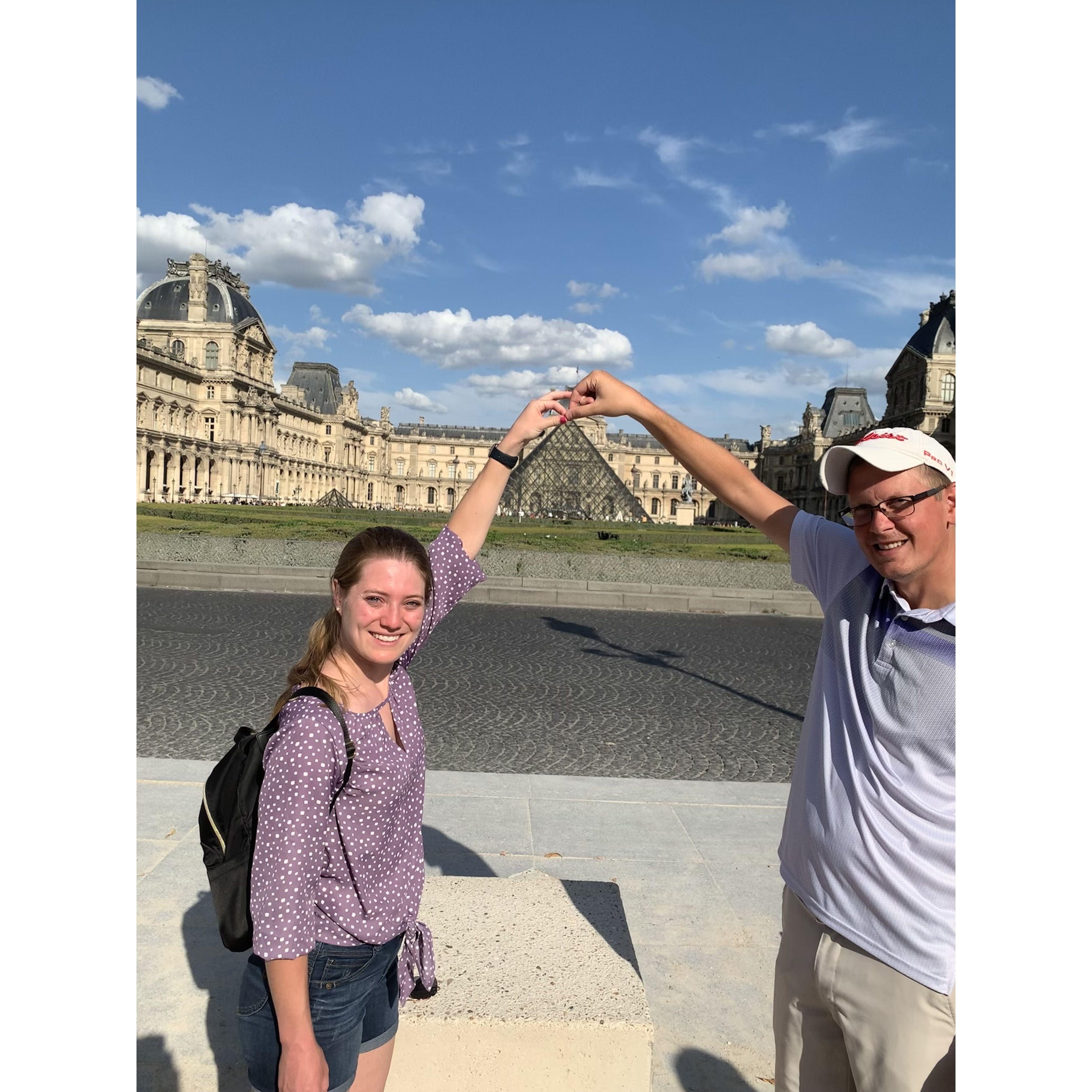 July 2022 Paris in a day. We got over 30,000 steps this day.