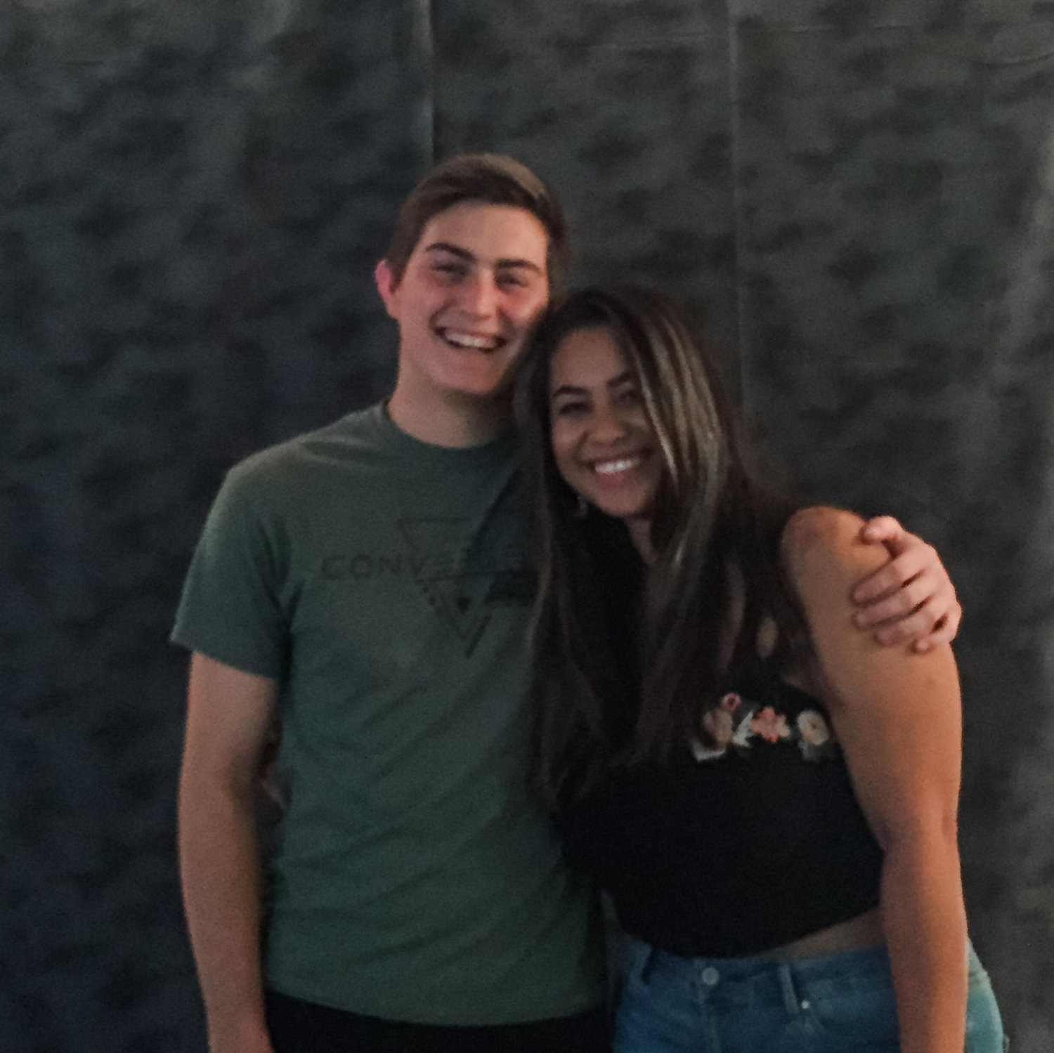 Our very first photo together