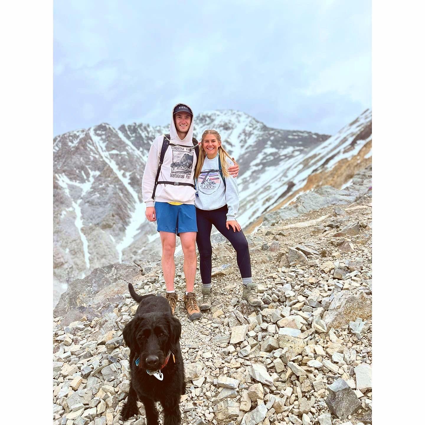 The Idaho mountain we climbed- Mount Borah, where it all started.