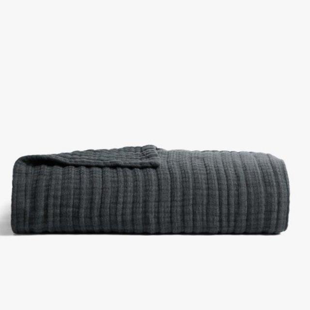 Cloud Linen Gauze Throw