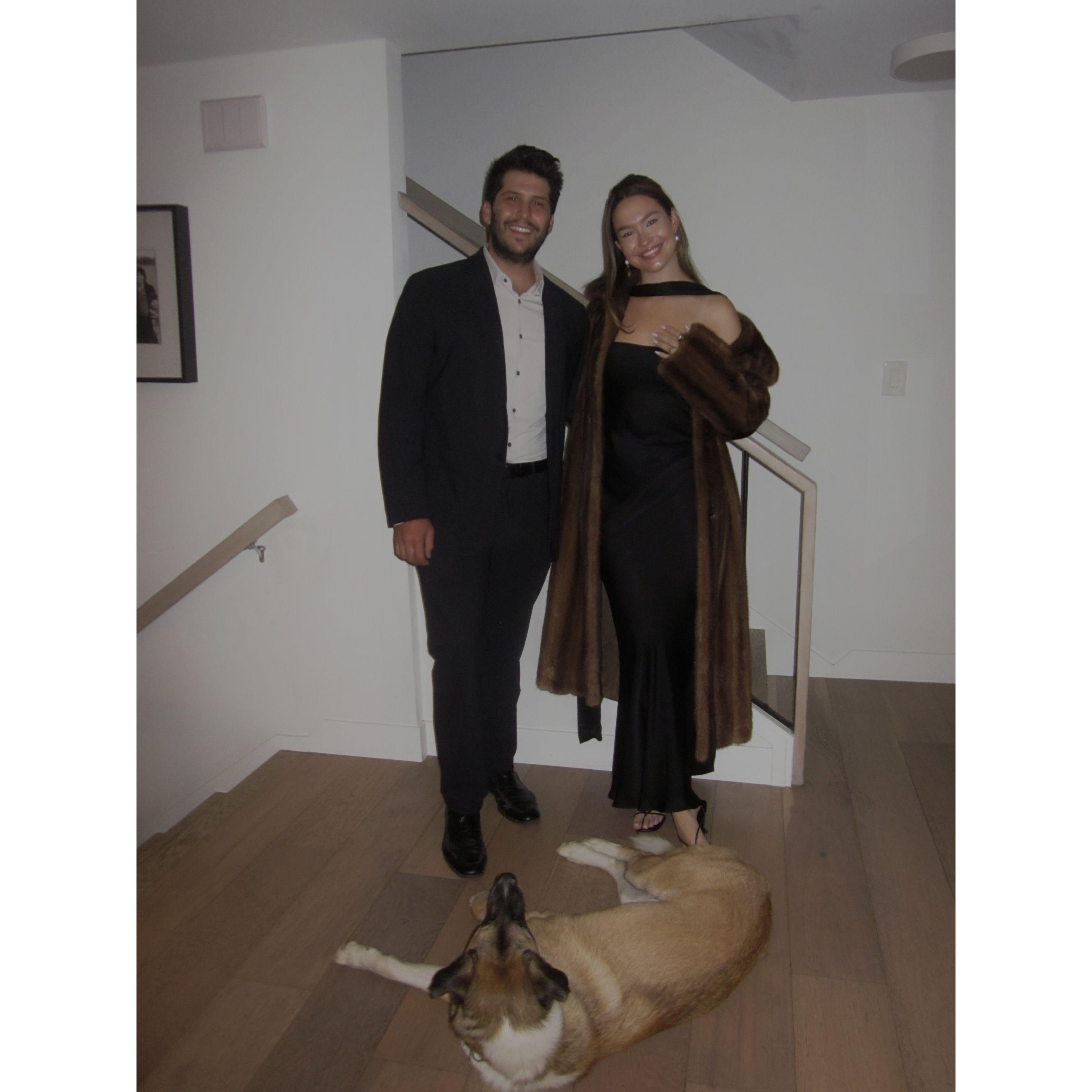 Celebrating a friends birthday!