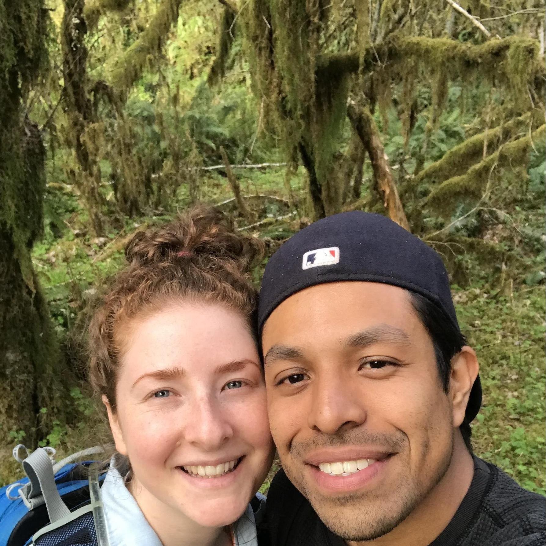 Hiking the Hoh Rainforest in WA state