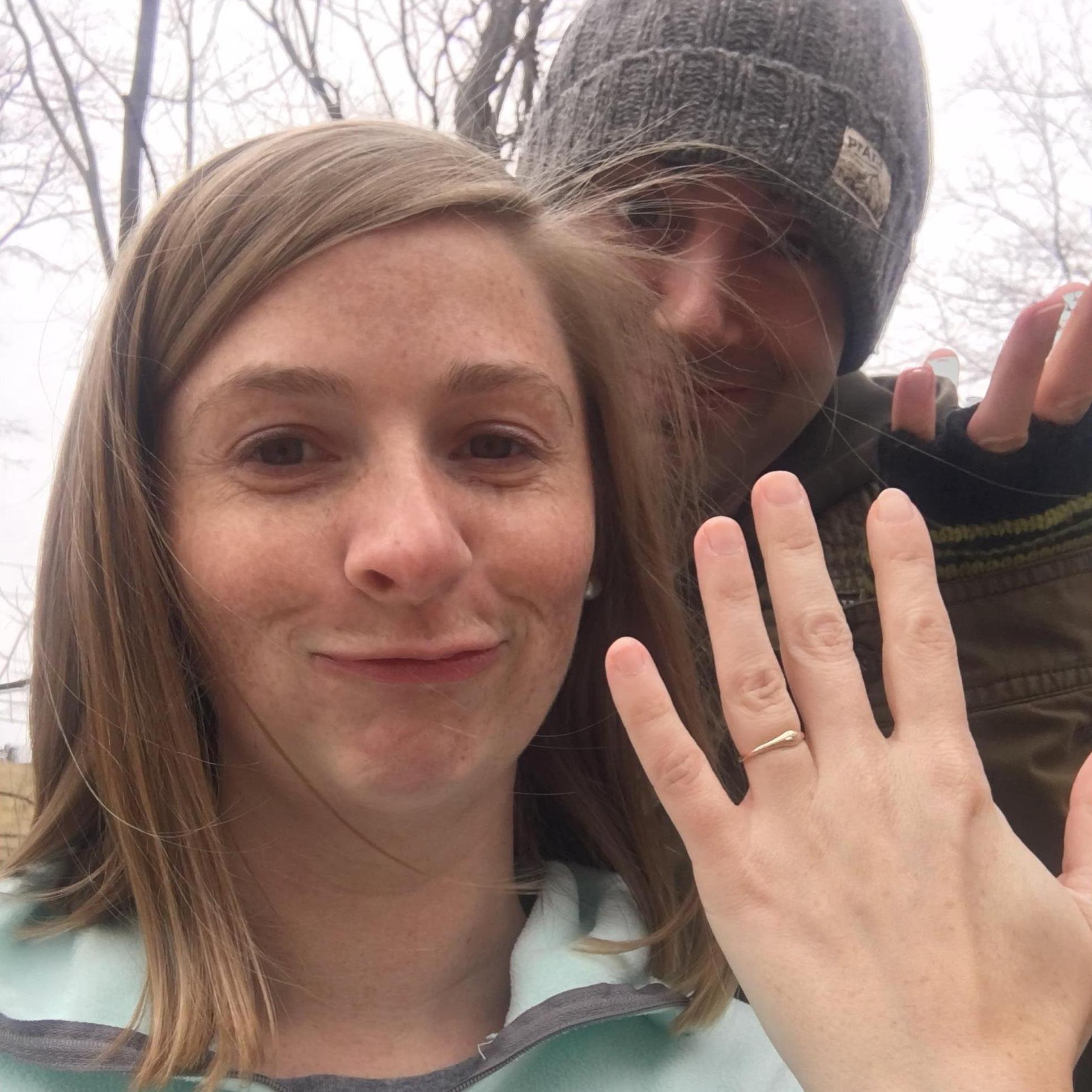 03.27.2018 We finally got engaged after a hike along the Brandywine (felt like LOTR). Ryan forgot the ring but Lauren still gave an enthusiastic yes.
