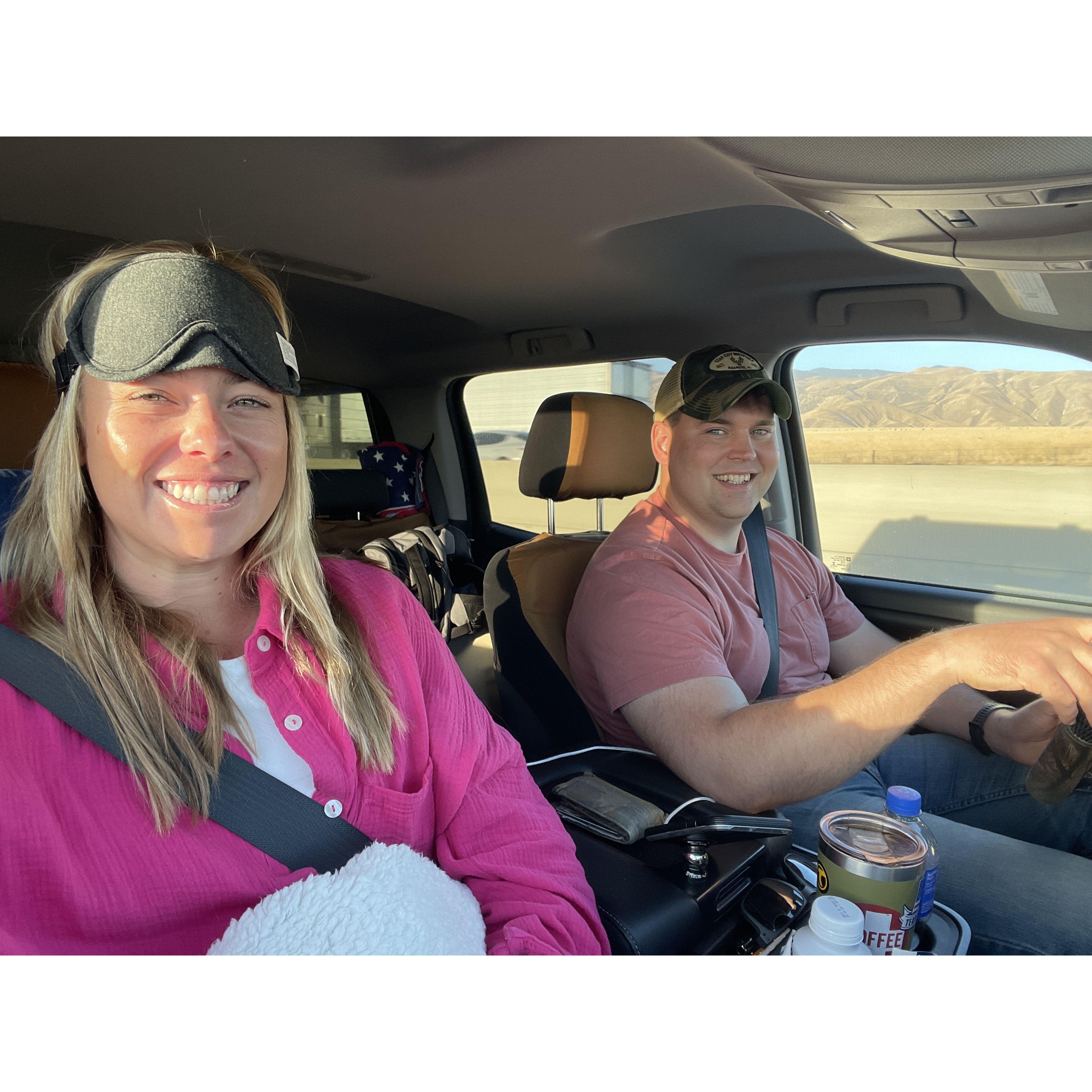 Long drive to Sequoia, Kings Canyon, and Yosemite National Parks