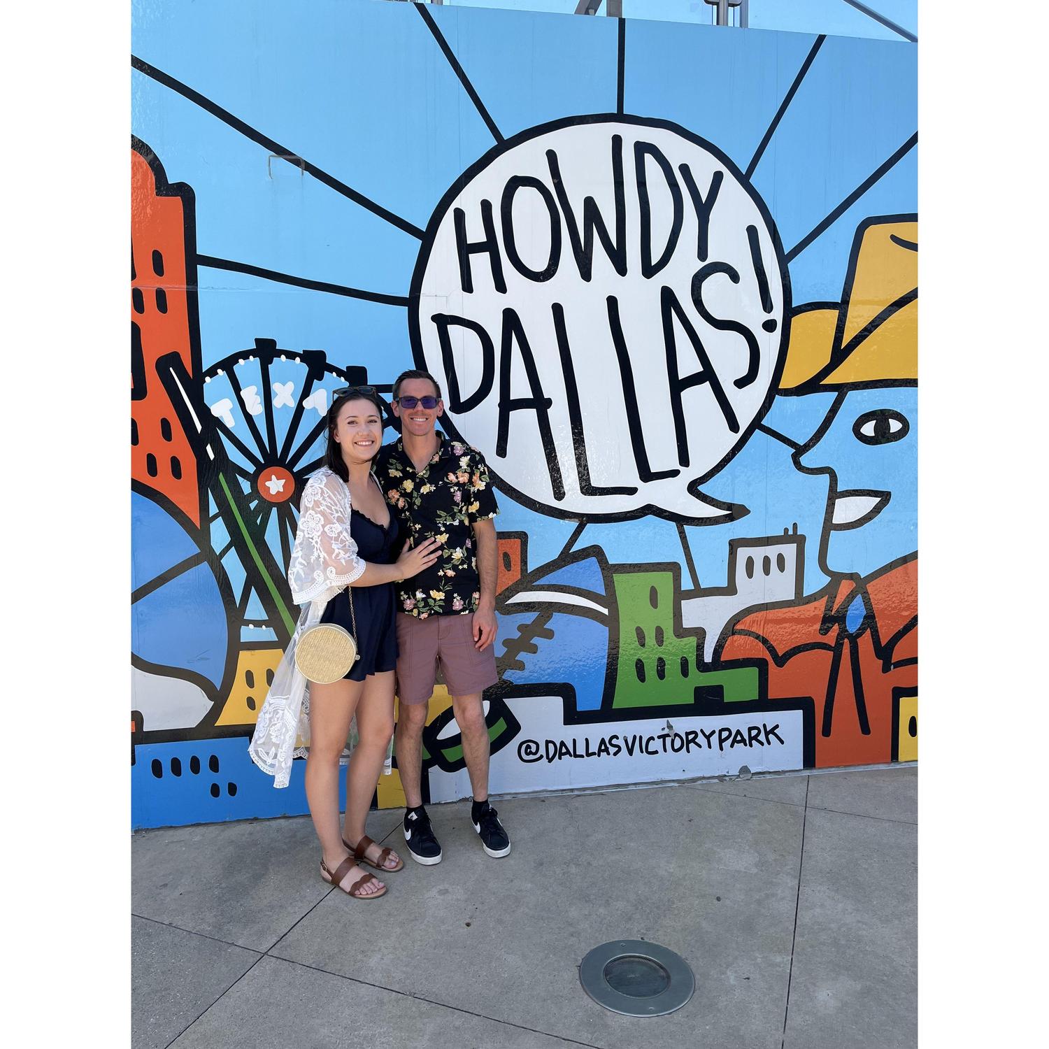 April 2024: Exploring Dallas, TX after a Stars game