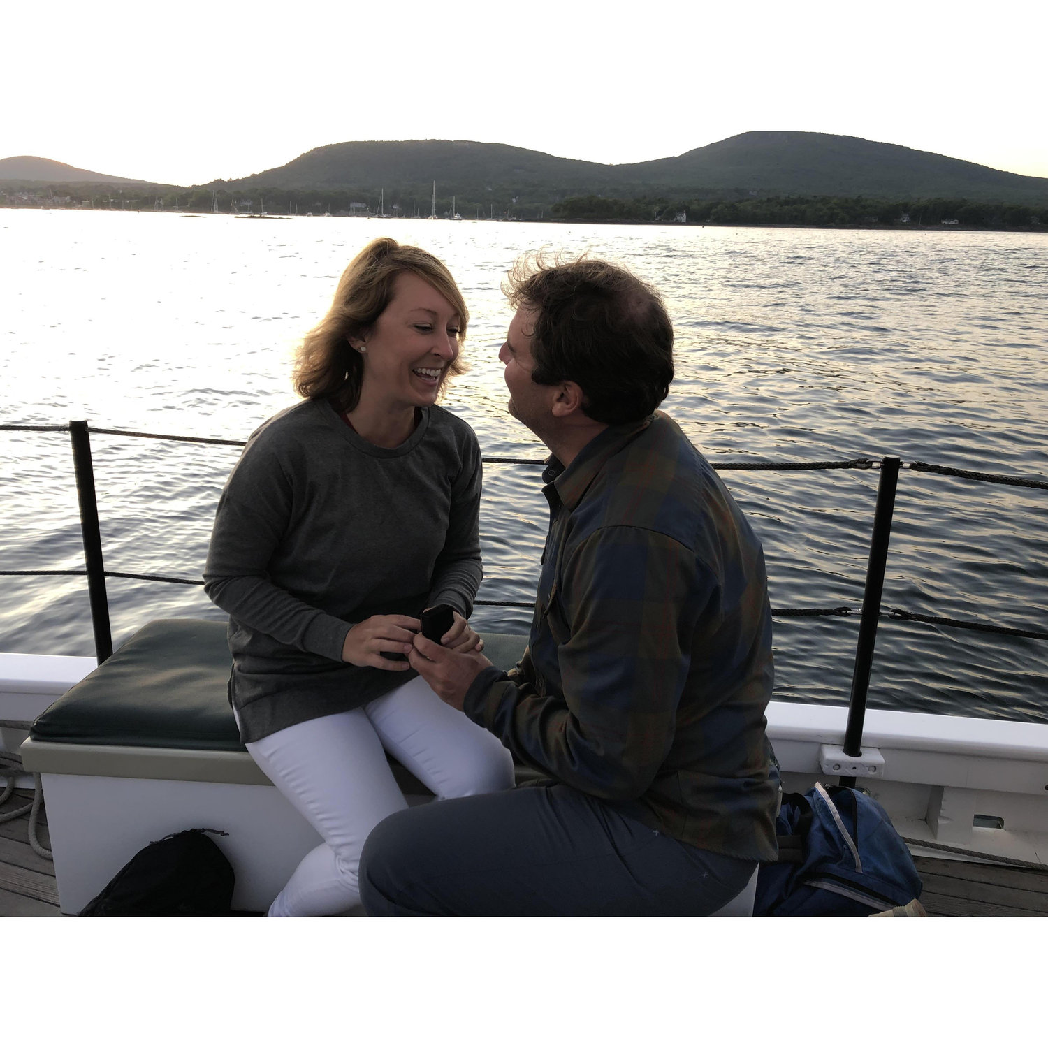 The moment Alex popped the question 🥰