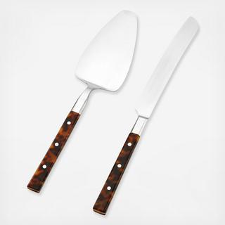 St. Laurent Cake Knife & Server