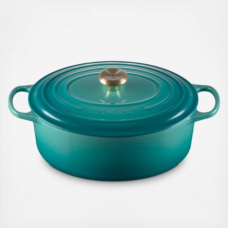 Le Creuset, Signature Oval Dutch Oven | Zola