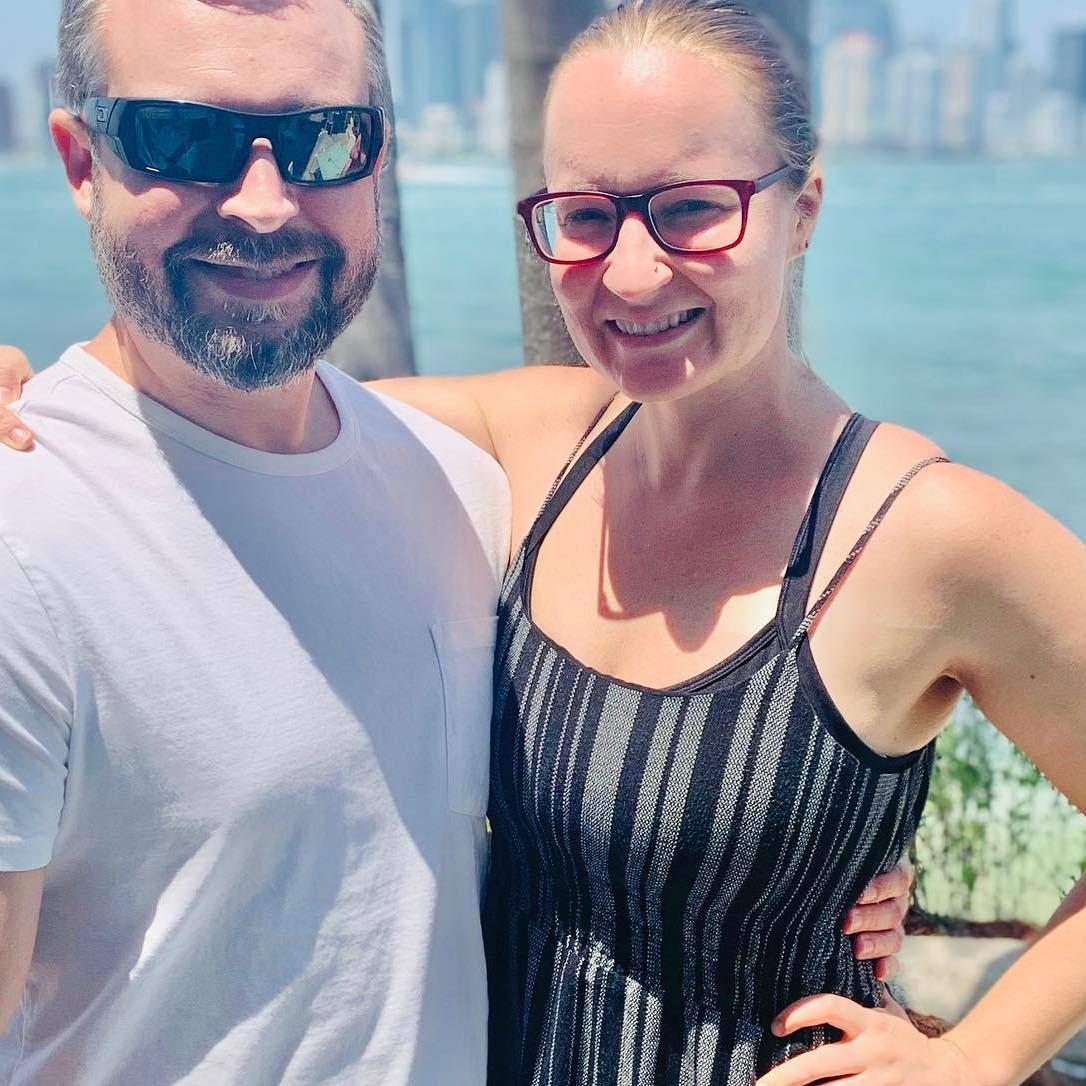 Sweaty brunch after paddleboarding
