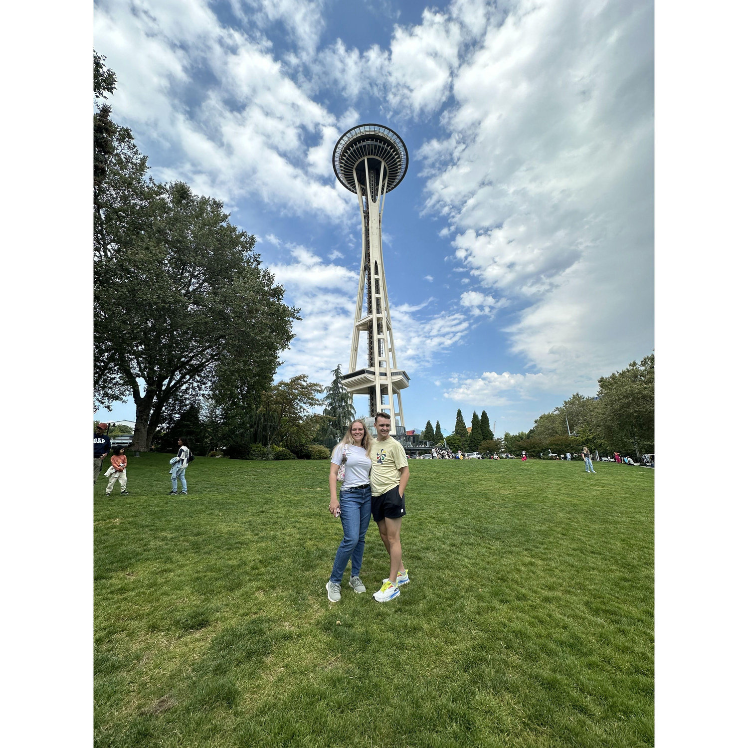Seeing the space needle - Seattle