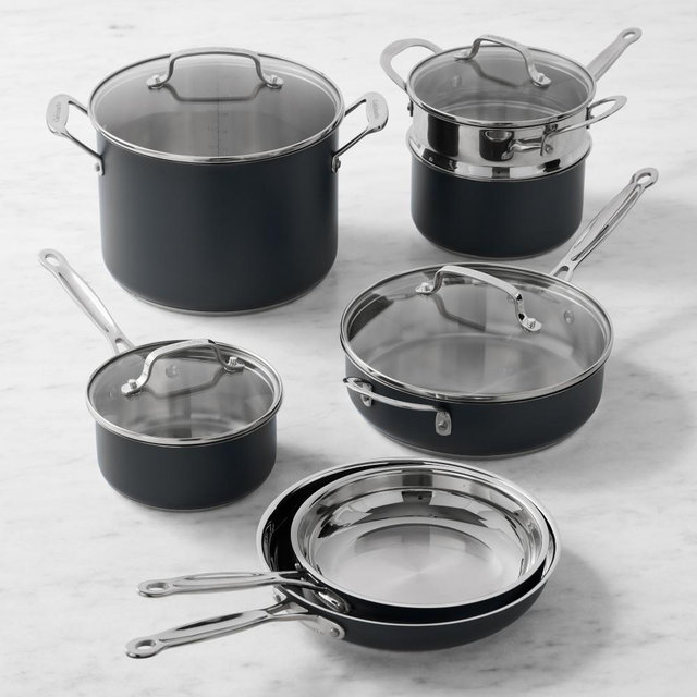 Cuisinart Chef's Classic 11-Piece Cookware Set, Celestial Blue