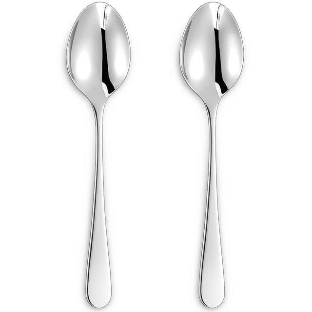 KEAWELL Premium Louise 9" Serving Spoon Set – 18/10 Stainless Steel - Uniting Elegance and Durability - Exquisite Serving Utensils for Parties (Serving Spoon)
