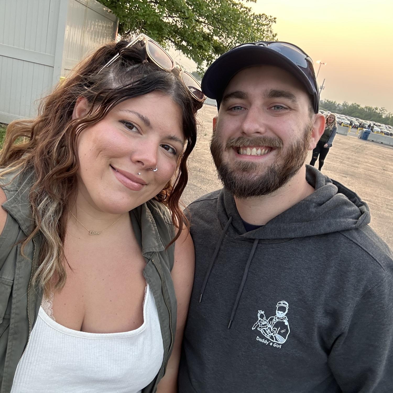 Mom & Dad go to a concert!