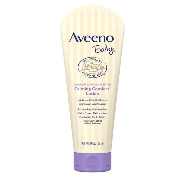 Aveeno - Baby Calming Comfort Lotion Lavender & Vanilla - 8oz.