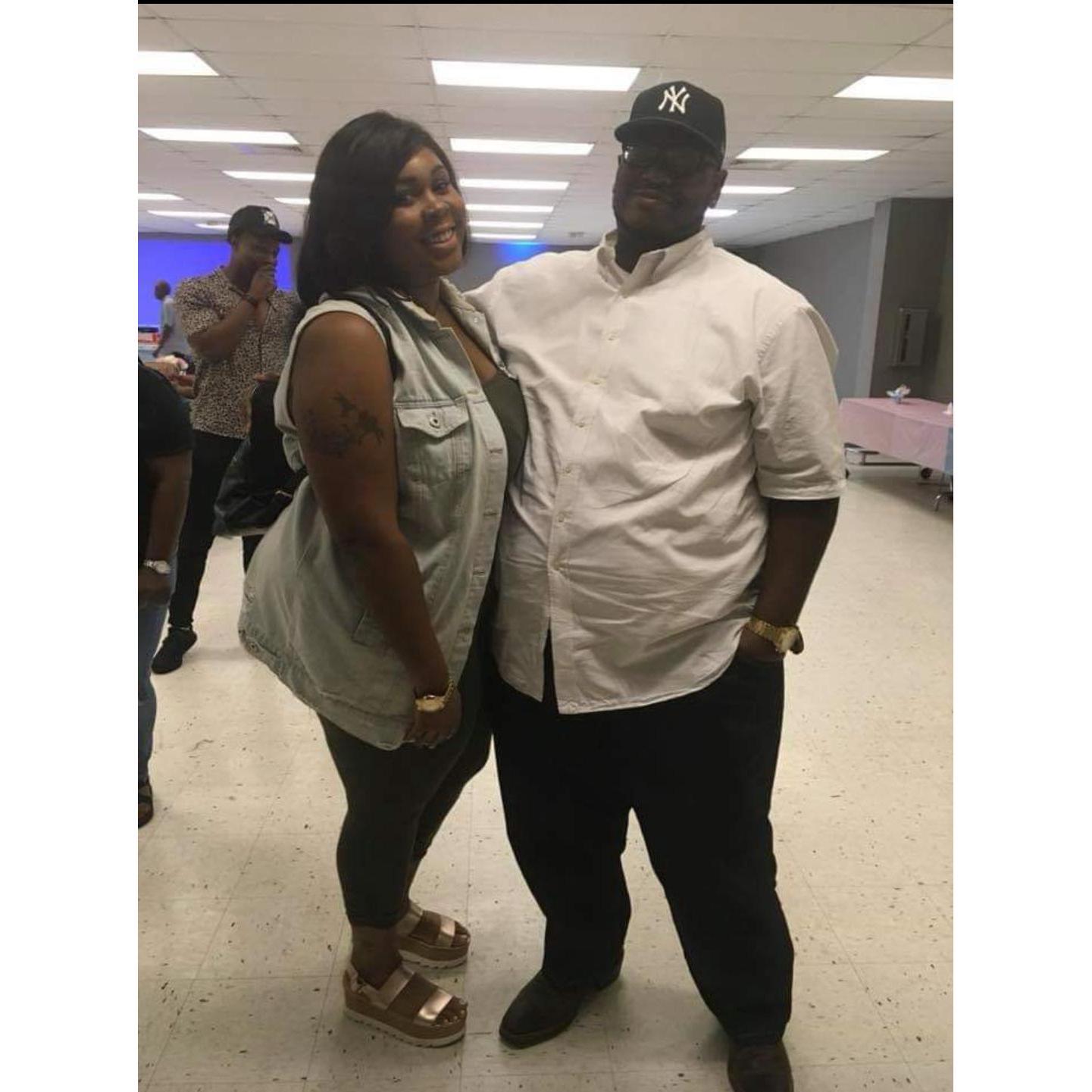 Me and Bae hanging with the fam