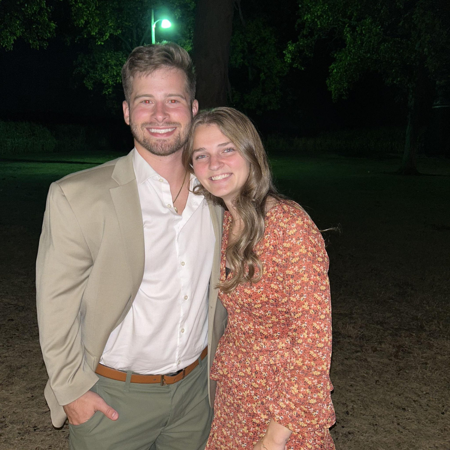 One of the first weddings we attended together!