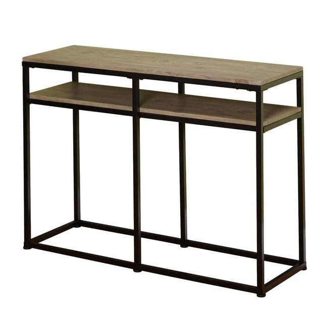 Piazza Sofa Tables - Black/Natural - Buylateral