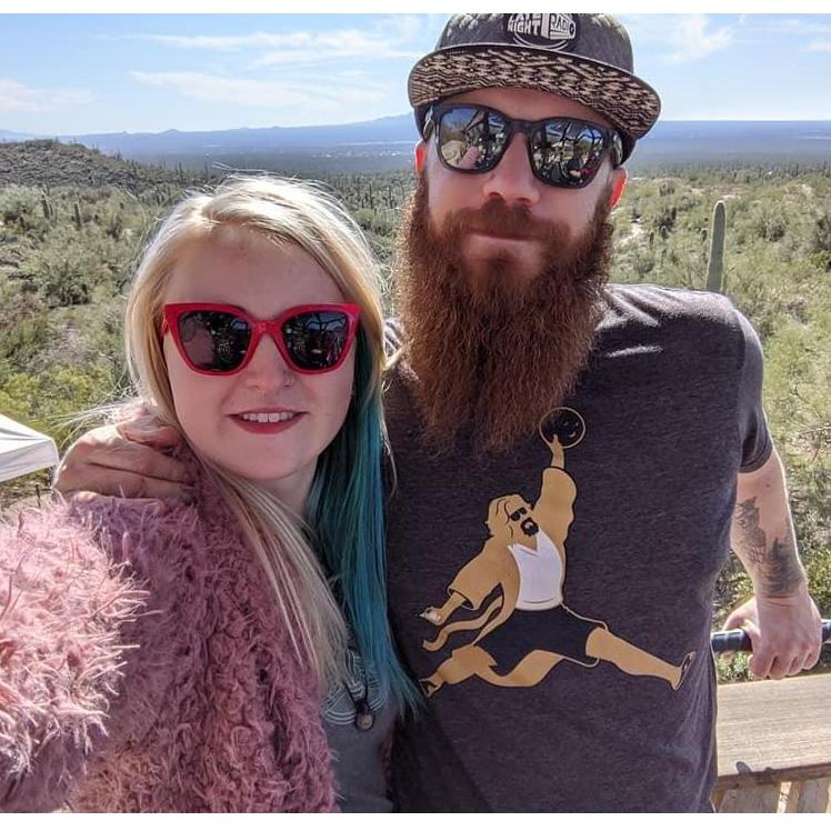 On our way to the Gem and Jam music festival in Arizona