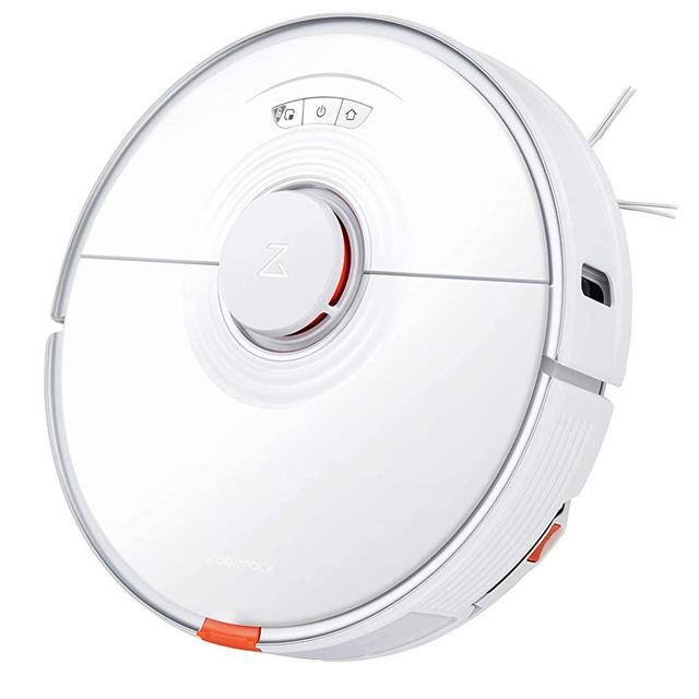 Roborock S7 Robot Vacuum and Mop Cleaner with Sonic Mopping, Strong 2500PA Suction, Multi-Level Mapping, Plus App and Voice Control(White) (Renewed)
