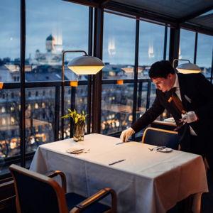Honeymoon - New Years Dinner in Helsinki Finland