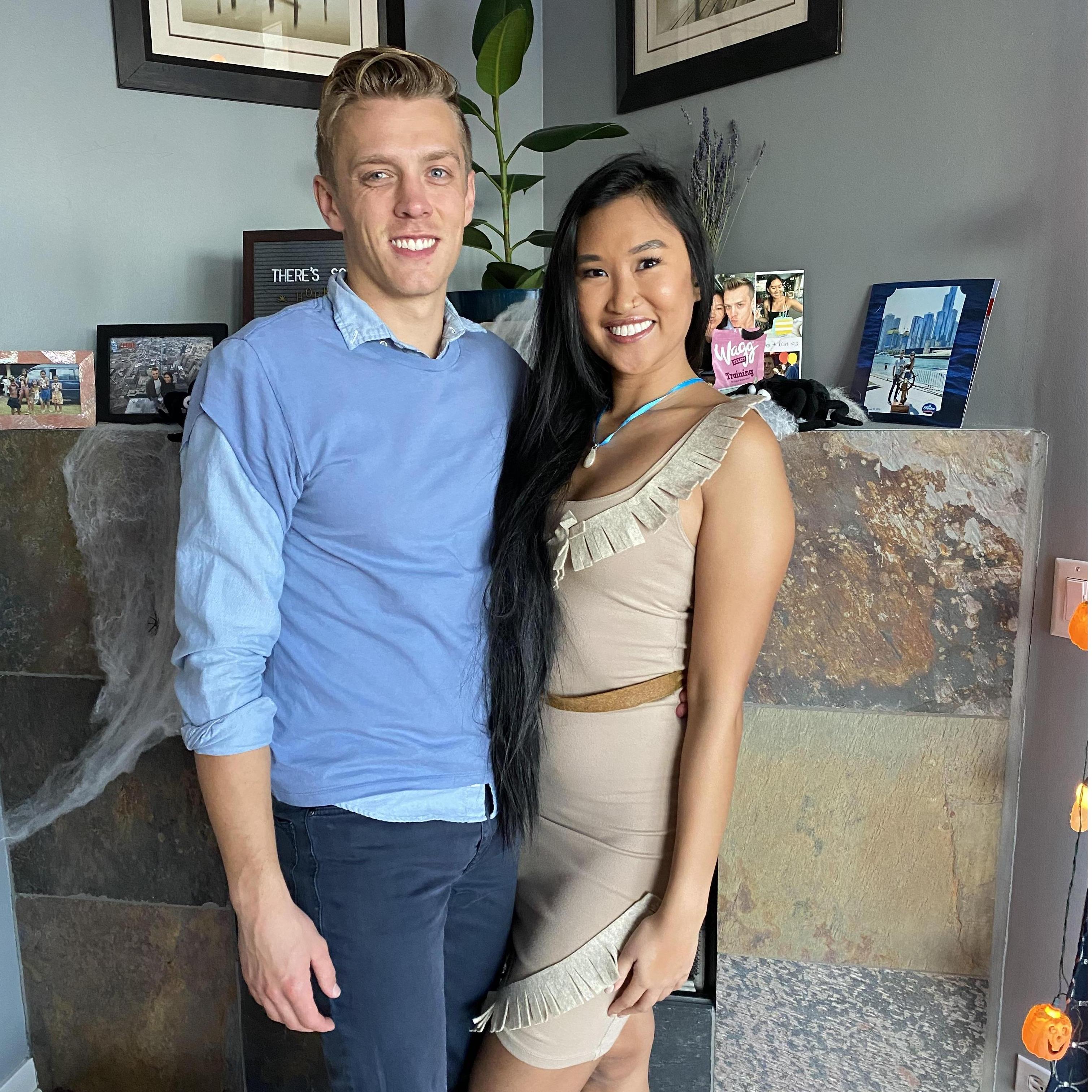 John Smith & Pocahontas! Halloween 2020