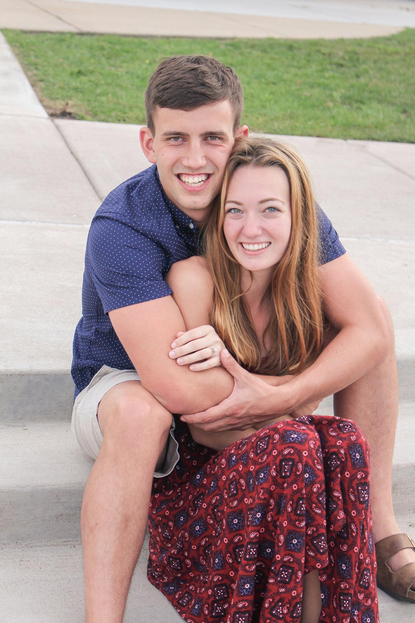 I enjoyed doing our engagement photos! We did them at the Como Conservatory, and I had never gone there. It is so beautiful and full of plants, and a huge snake!