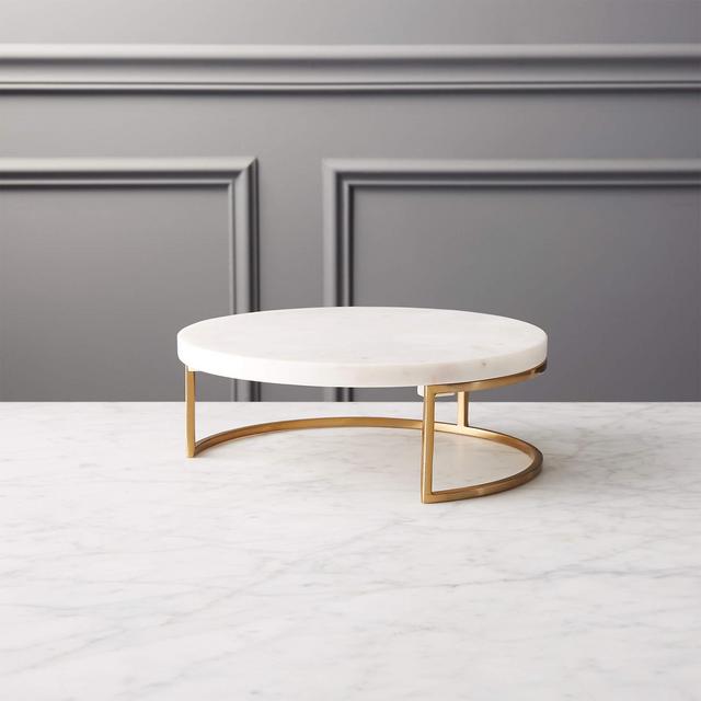 Essex Marble Cake Stand/Server Small
