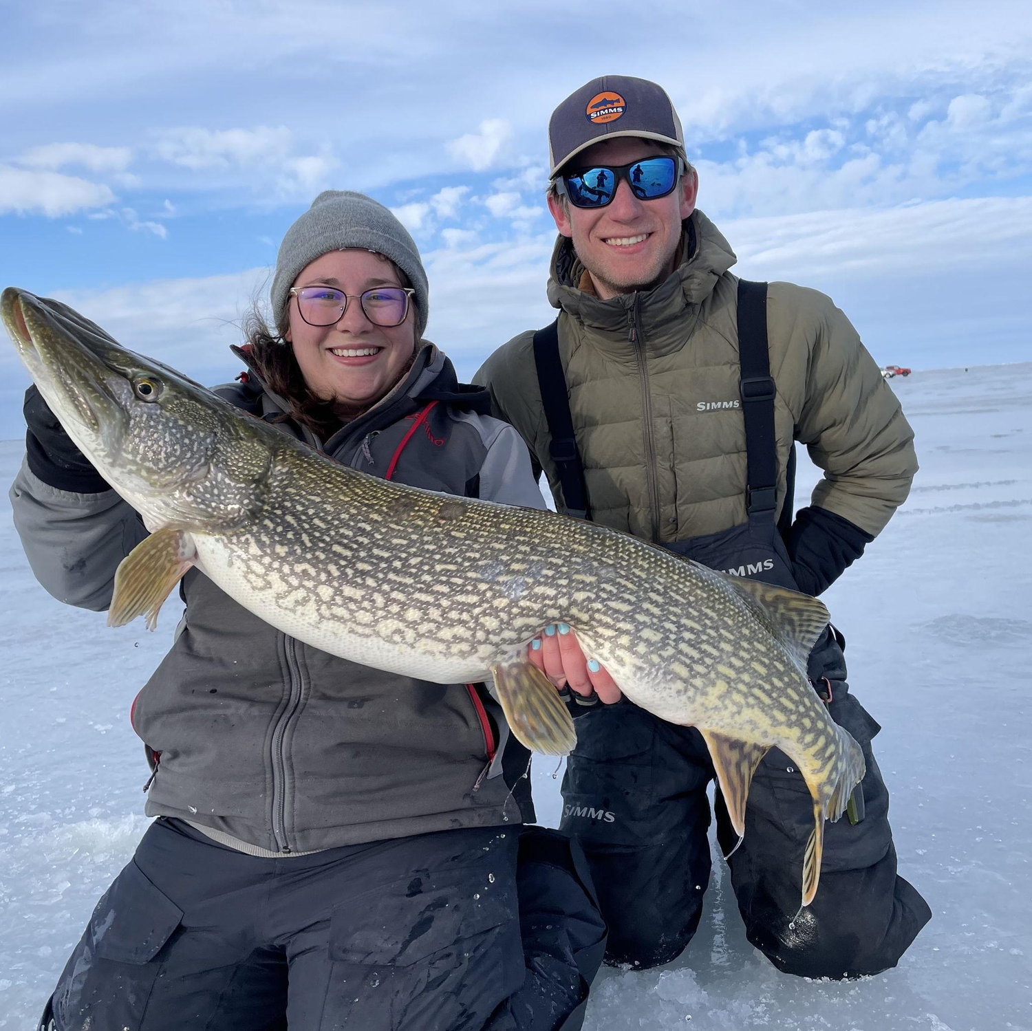 Fish caught when Alex proposed!