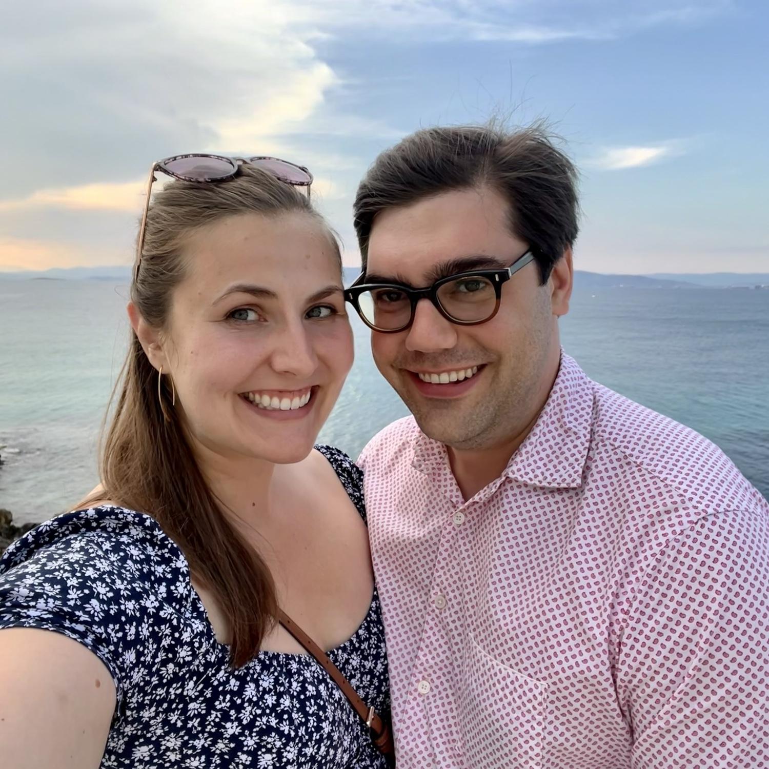 On Aegina, a small island off of Athens where we spent a few days before Elisabeth's wedding. Gorgeous and hospitable, we had a wonderful time.