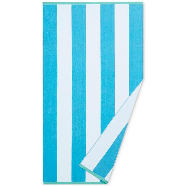 Seaside Charm Cotton Oversized Beach Towel, 40" x 72", Exclusively at Macy's