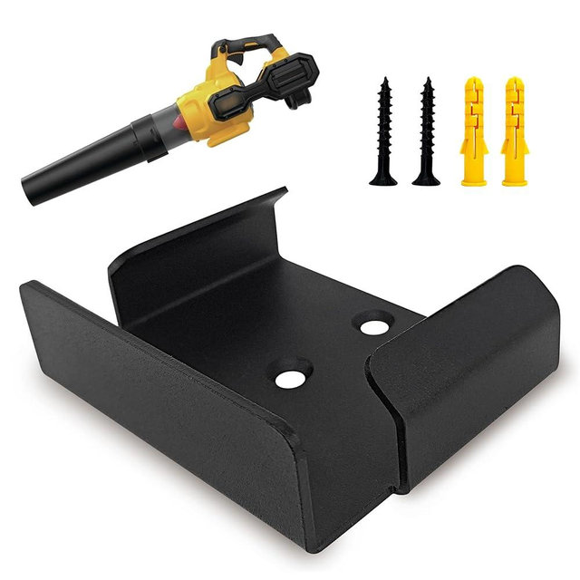 Wall Mount Leaf Blower Hanger for Dewalt 60V Flexvolt, Fit for Only DCBL772 Models, Garage Vacuum Wall Mounted, Blower Attachments Tool Holder & Hook Mounting, Heavy-Duty Bracket (Matte Black,1pack)