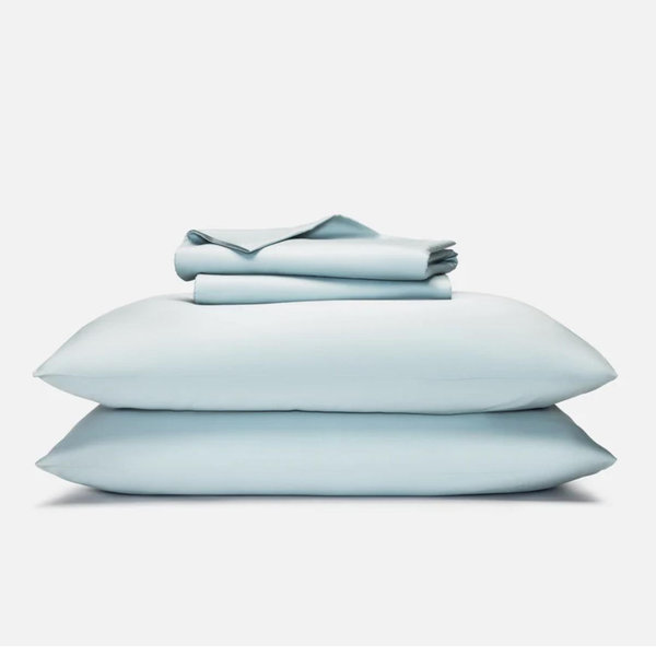 Luxe Sateen Core King Sheet Set in Frost
