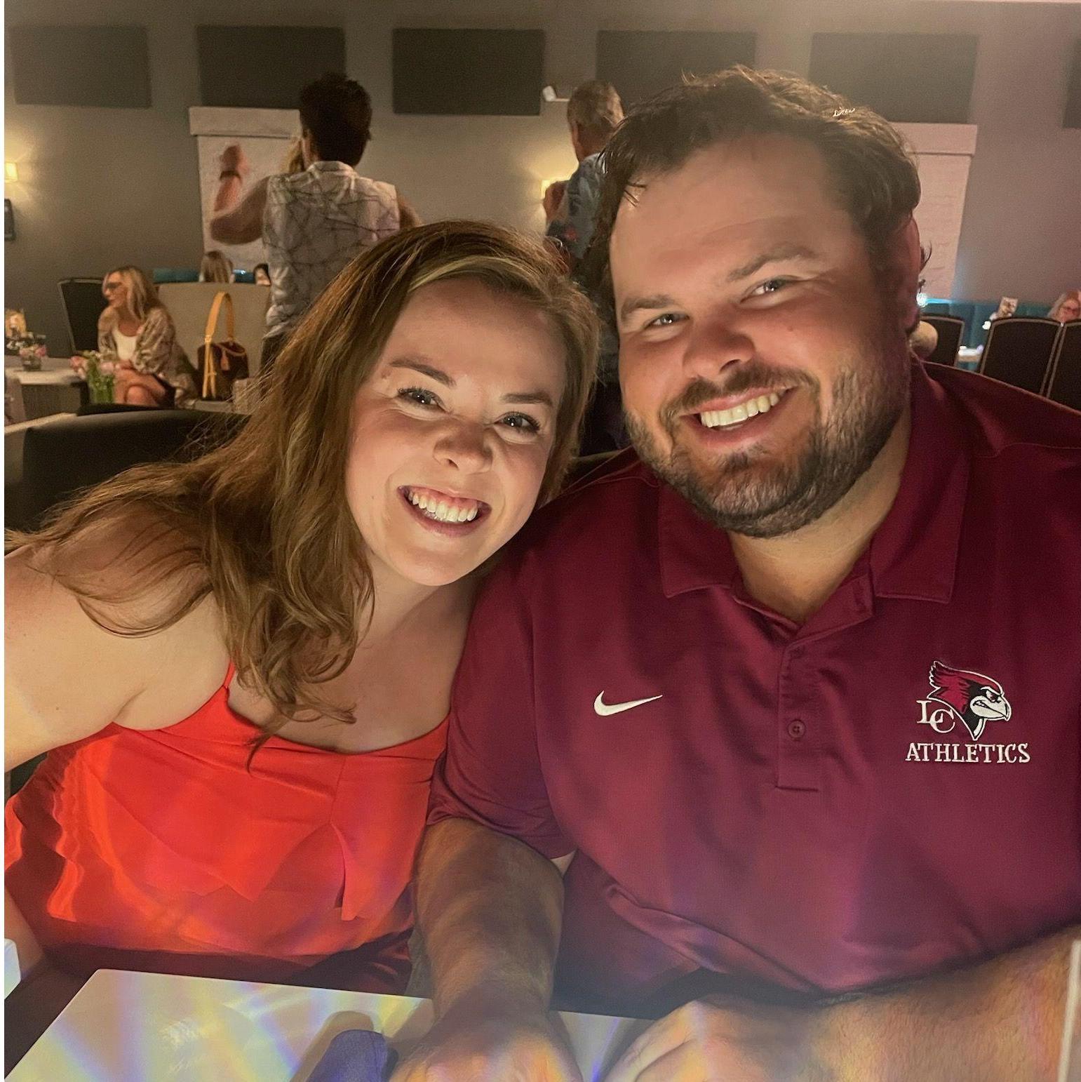 At a friend's birthday party.