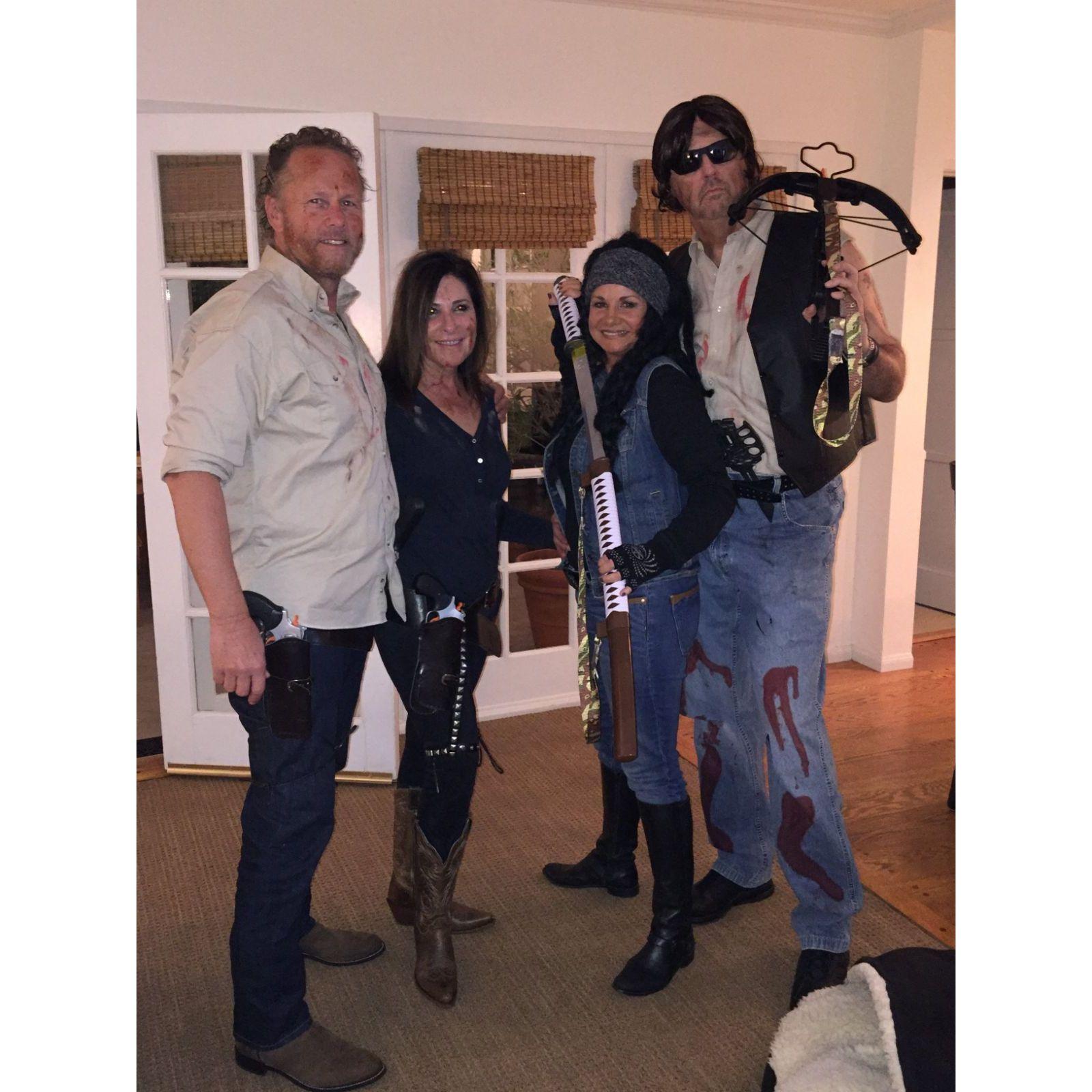 Jeff, Debbie, Janice, Tim ~ "The Original Bad Ass Walking Dead"