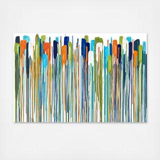 Paint Drips Canvas Print