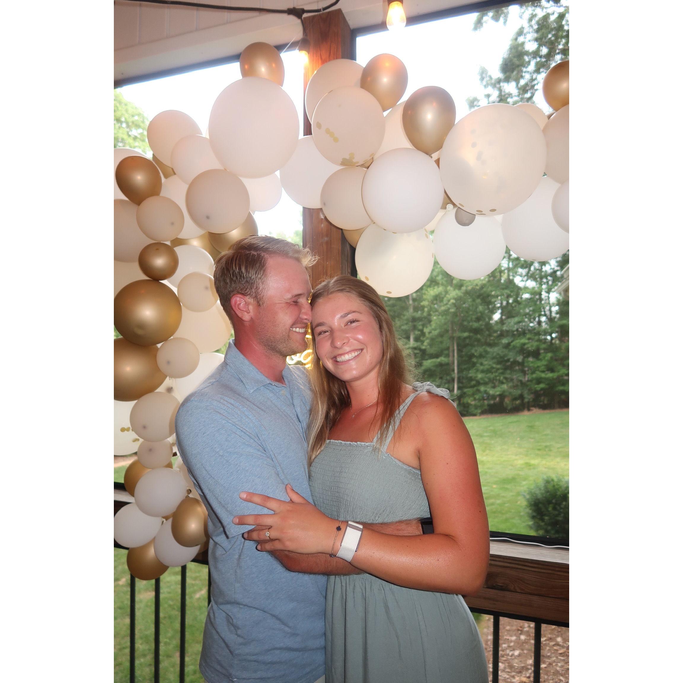 Our engagement party!