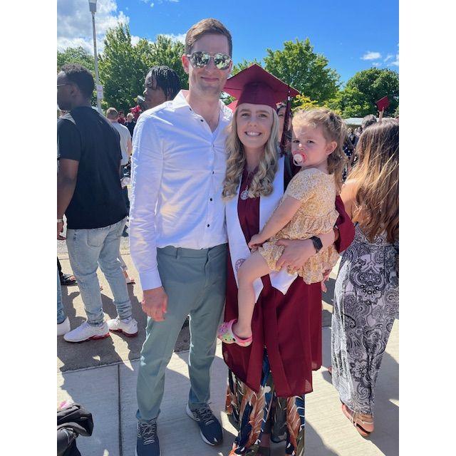 We celebrated Hailey's Graduation