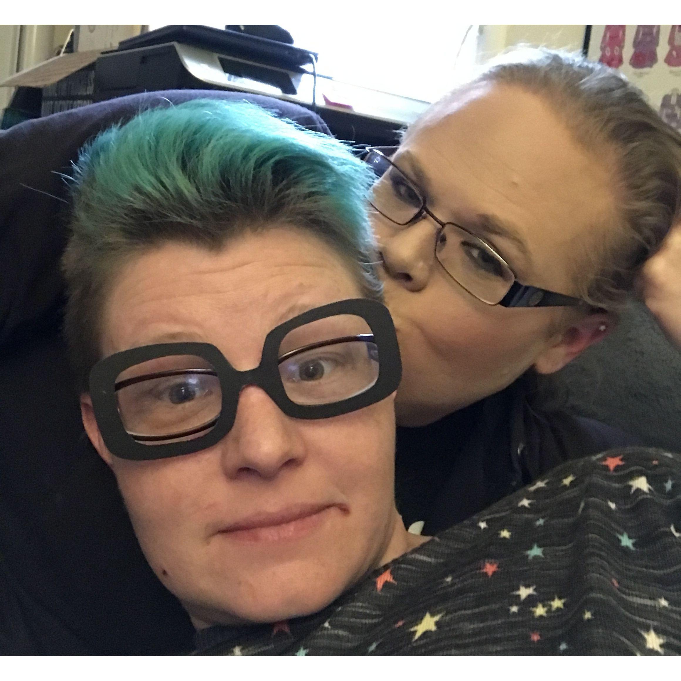 There's plenty of silliness in the relationship, usually Becca's doing.