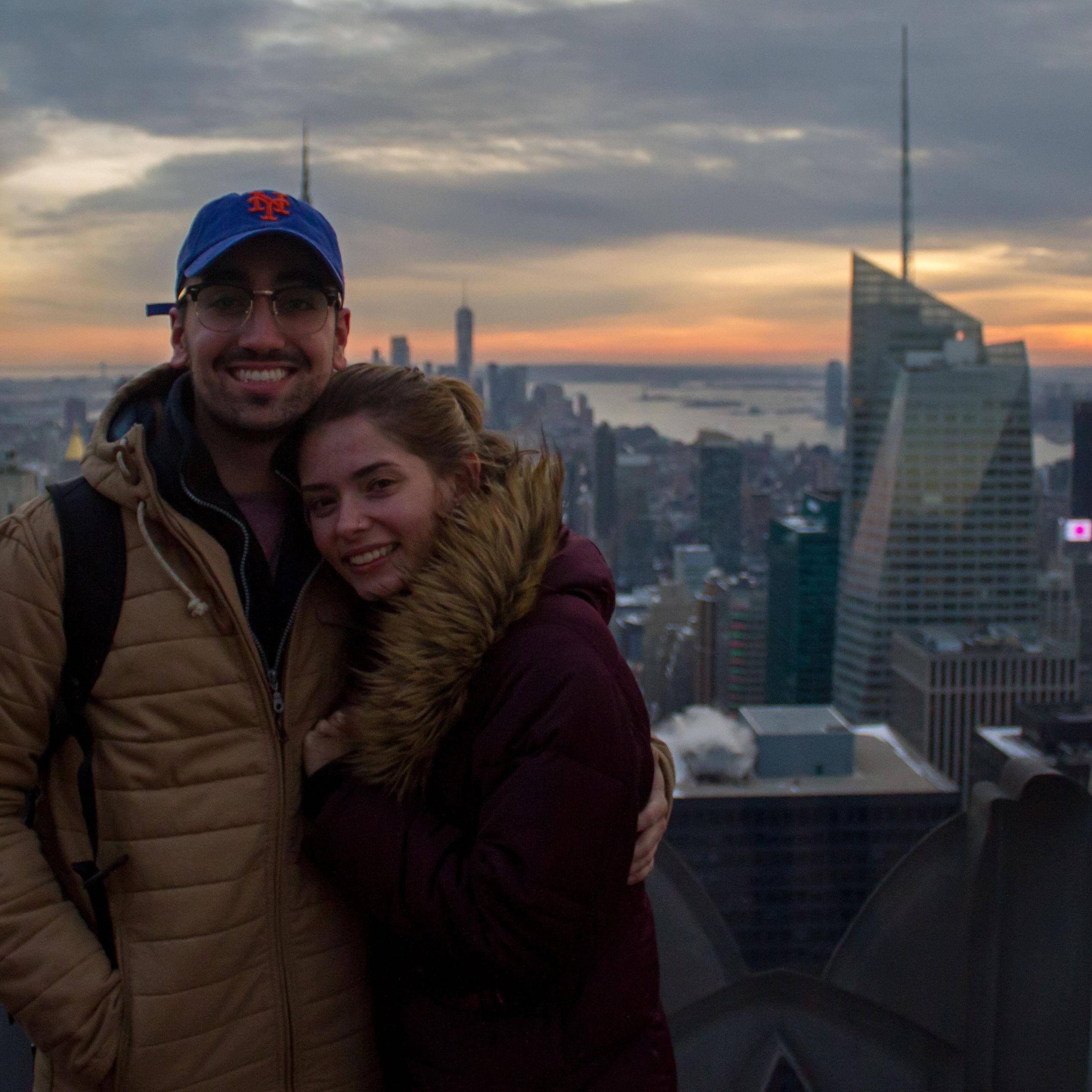 My first trip to NY was the first week of January after a cyclone storm! I think the "feels like" temperature was 15 degrees.