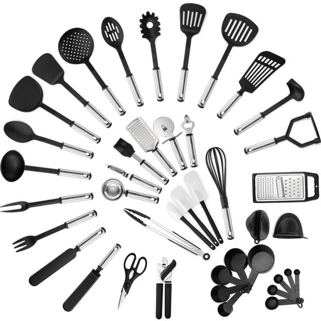 Klee 42-Piece Delux Nylon Assorted Kitchen Utensil Set (Set of 42)