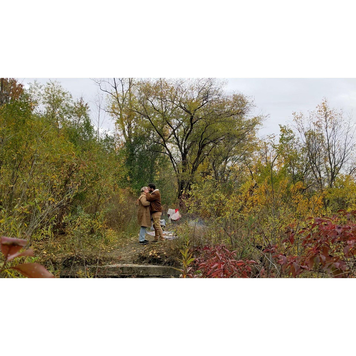 Matt proposed to Marissa on October 15, 2022 at the spot where they had their first date!