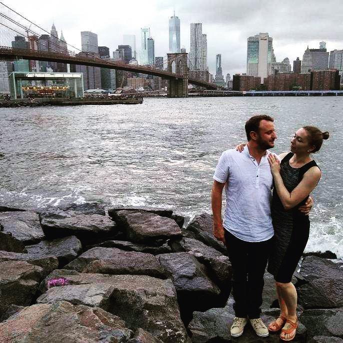 Our first nice photo together after moving to Brooklyn, NY in 2017.