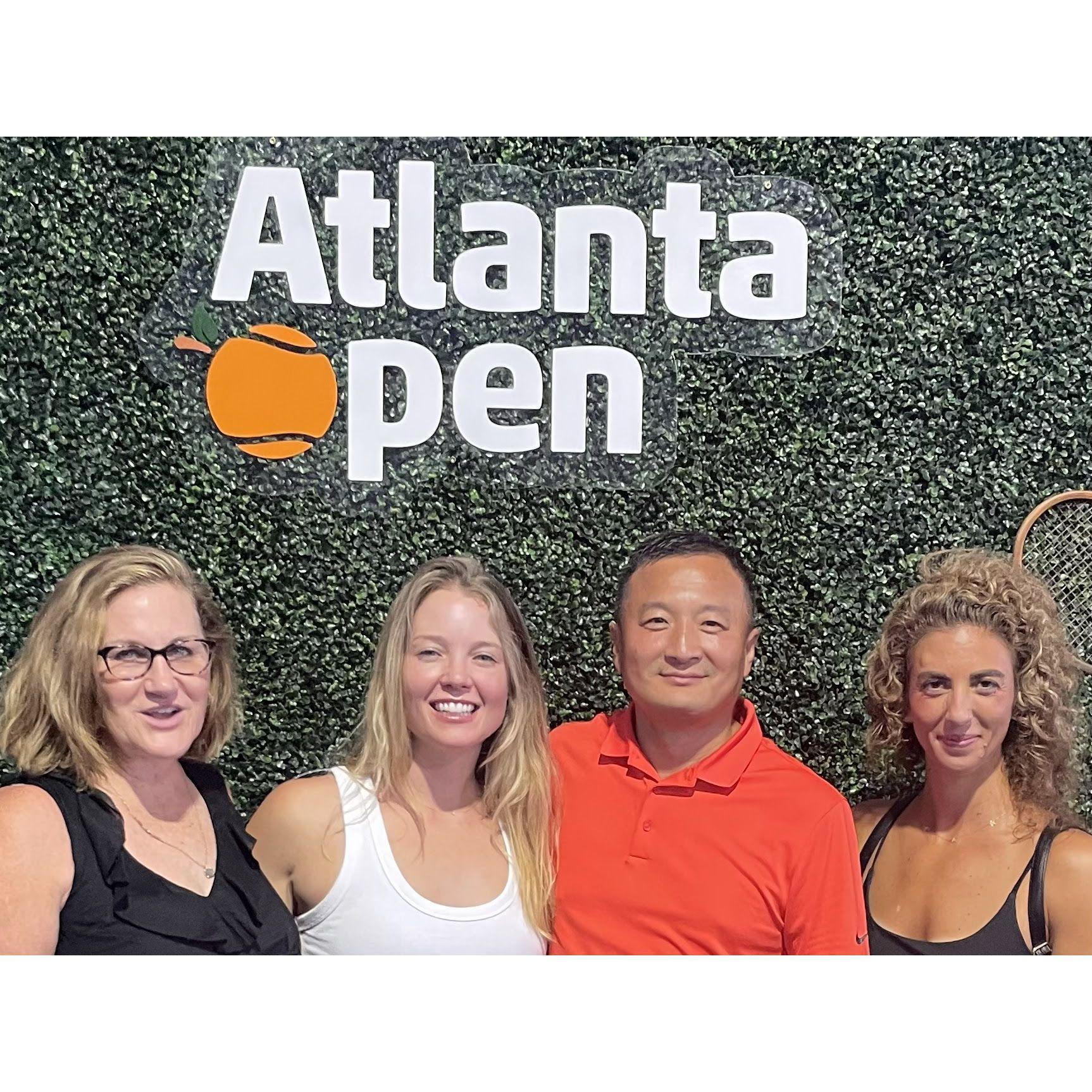Lifelong tennis partners