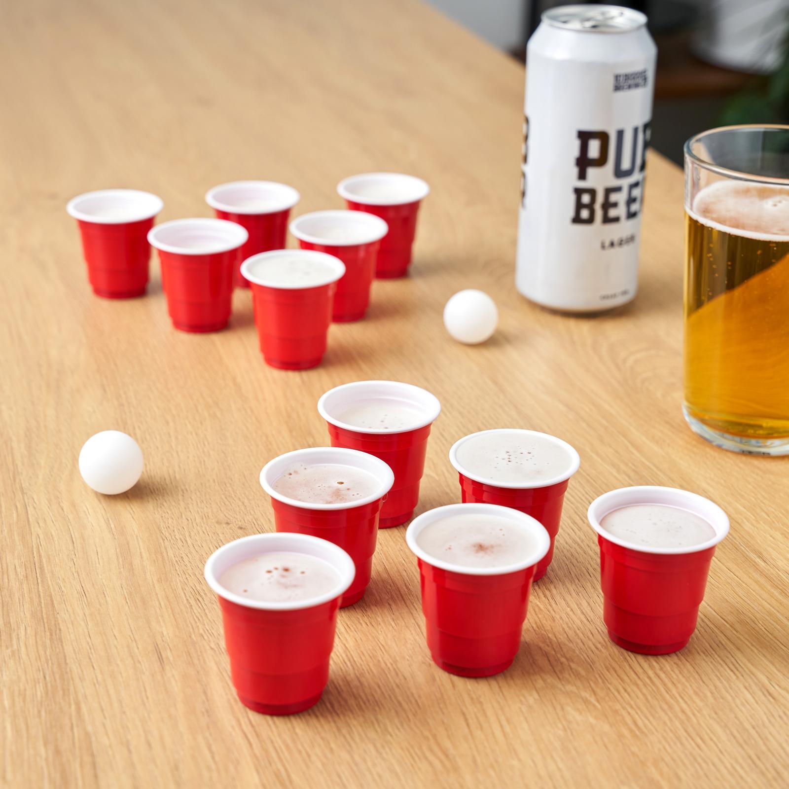 Double Wall PP Red 18 Oz Disposable Plastic Beer Pong Game Cups - Buy  Double Wall PP Red 18 Oz Disposable Plastic Beer Pong Game Cups Product on