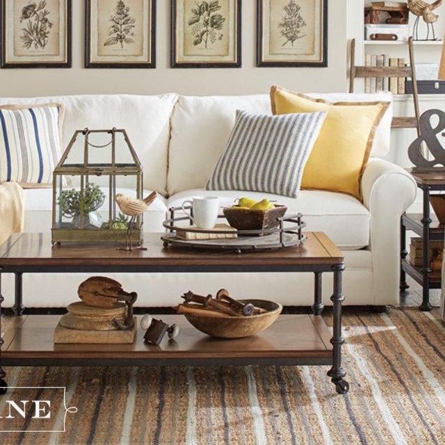 Steuben Wedge End Table