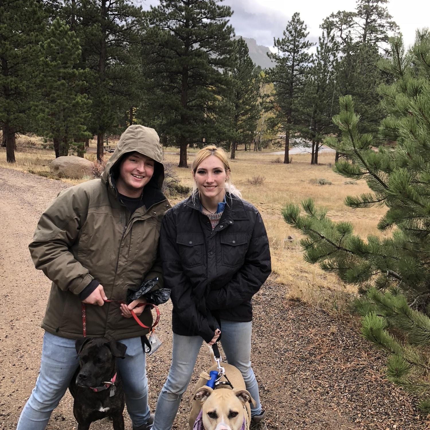 Rainy camping trip in Estes Park
