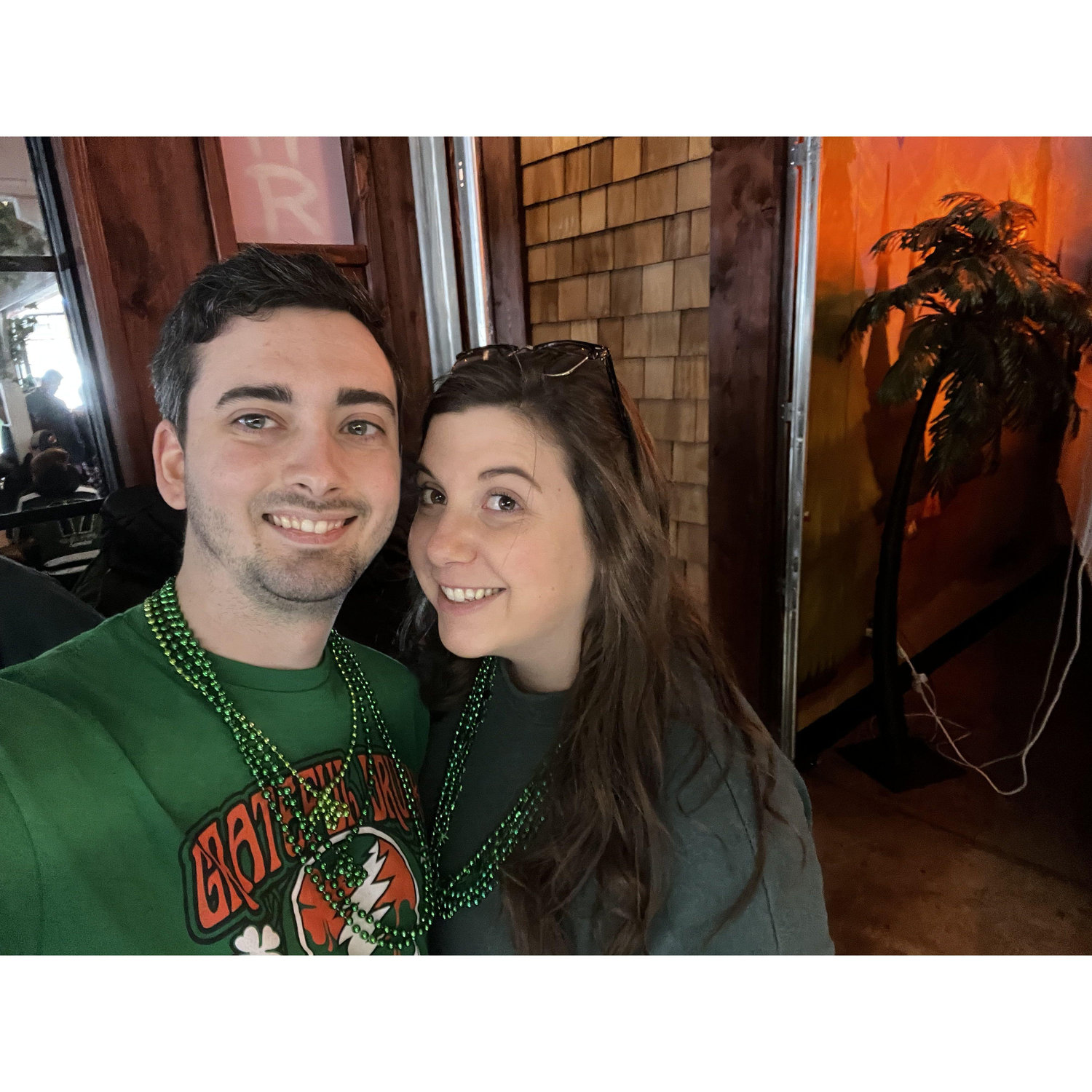 3/12/2022 - Celebrating St. Patrick's Day - Kellen's favorite holiday